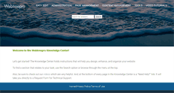 Desktop Screenshot of knowledge.webtreepro.com