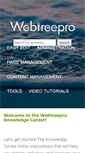 Mobile Screenshot of knowledge.webtreepro.com